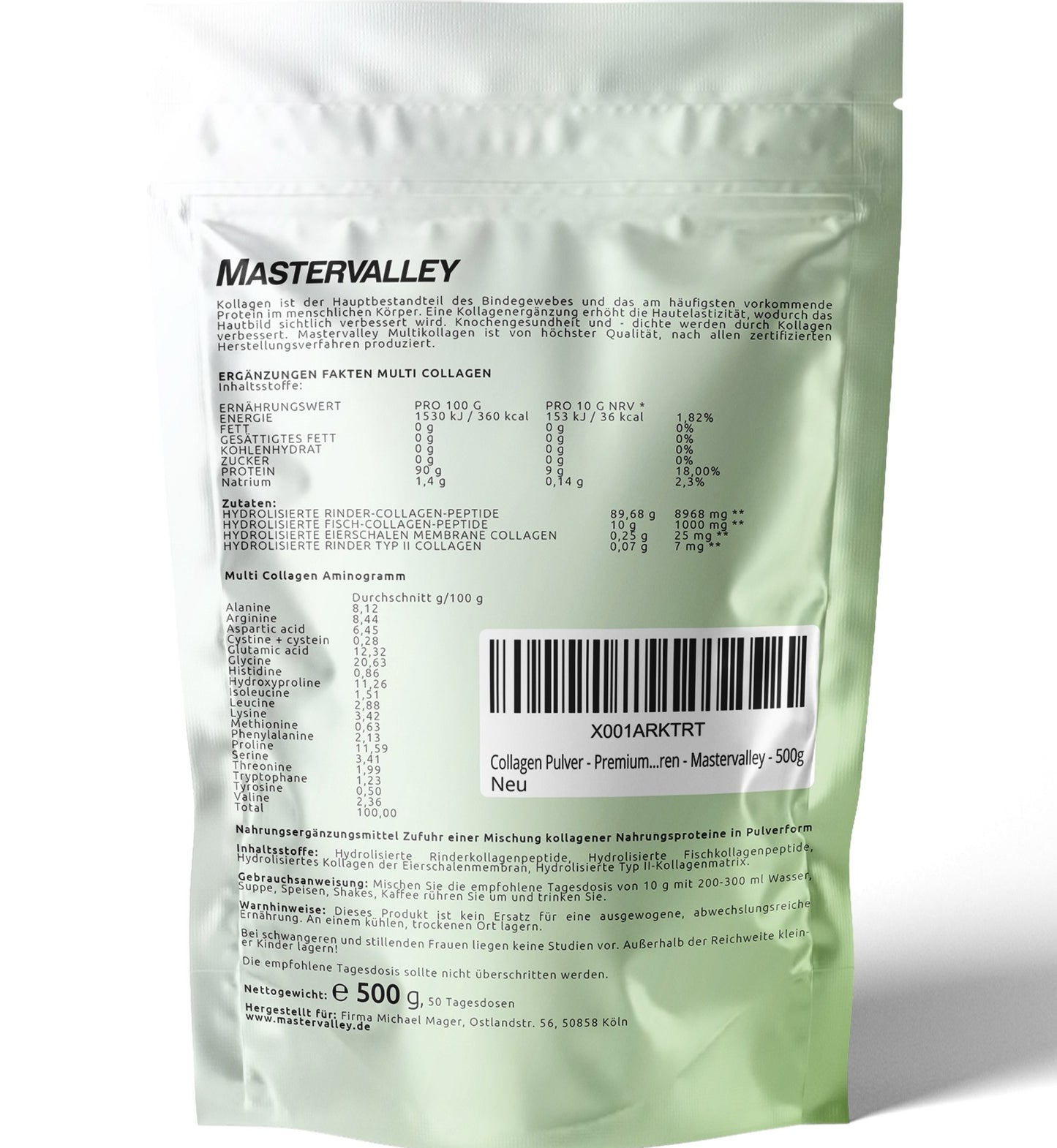 Mastervalley™ NEXT LEVEL MULTI COLLAGEN