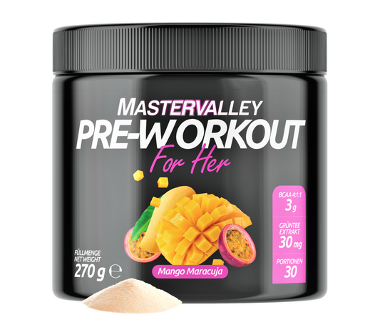 Mastervalley™ PRE WORKOUT FOR HER