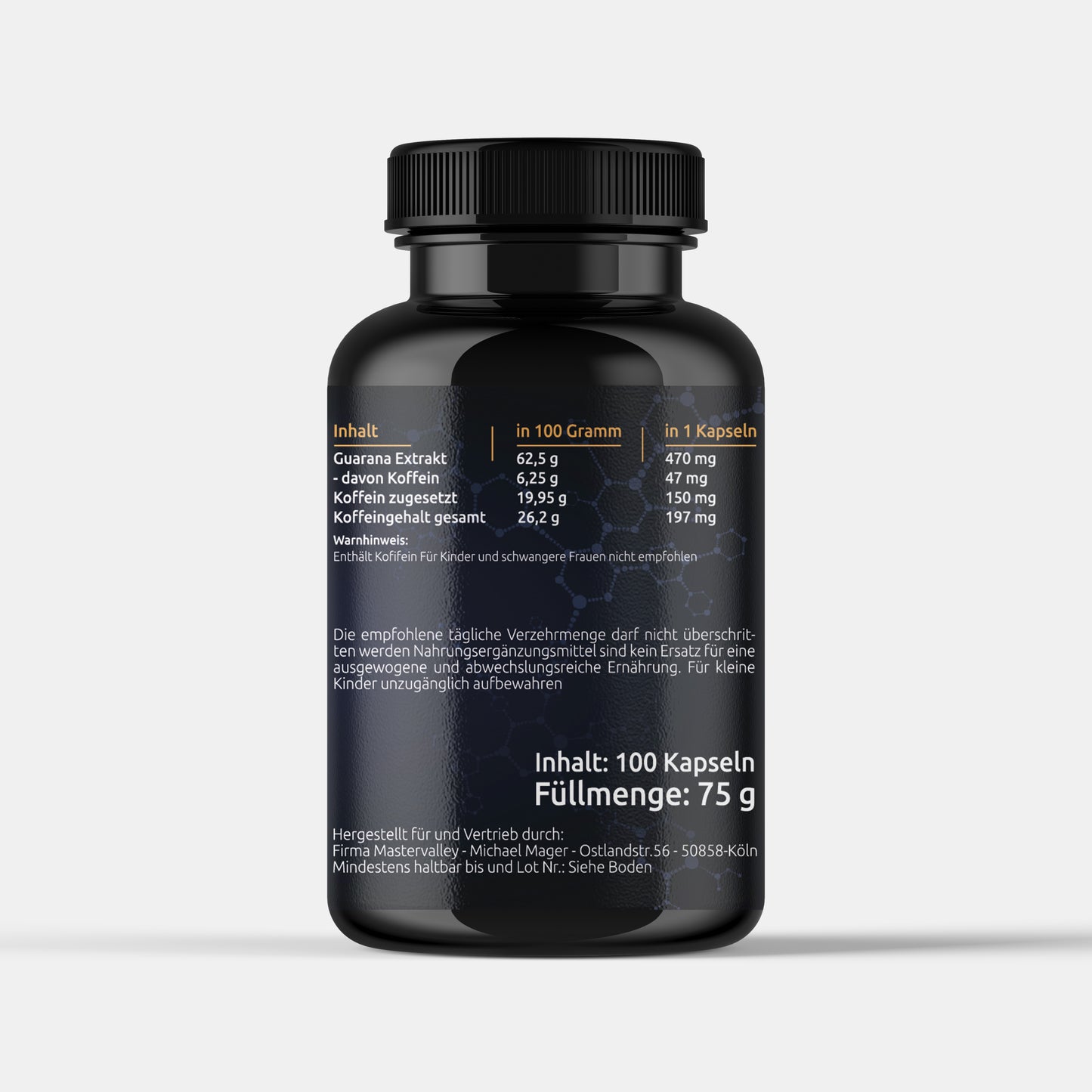 Mastervalley™ GUARANA EXTRAKT