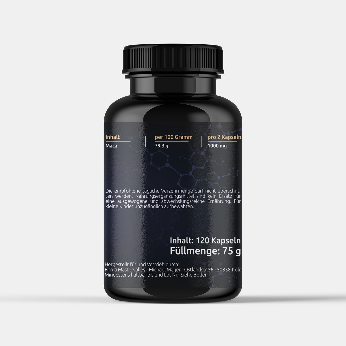 Mastervalley™ BLACK MACA PERU