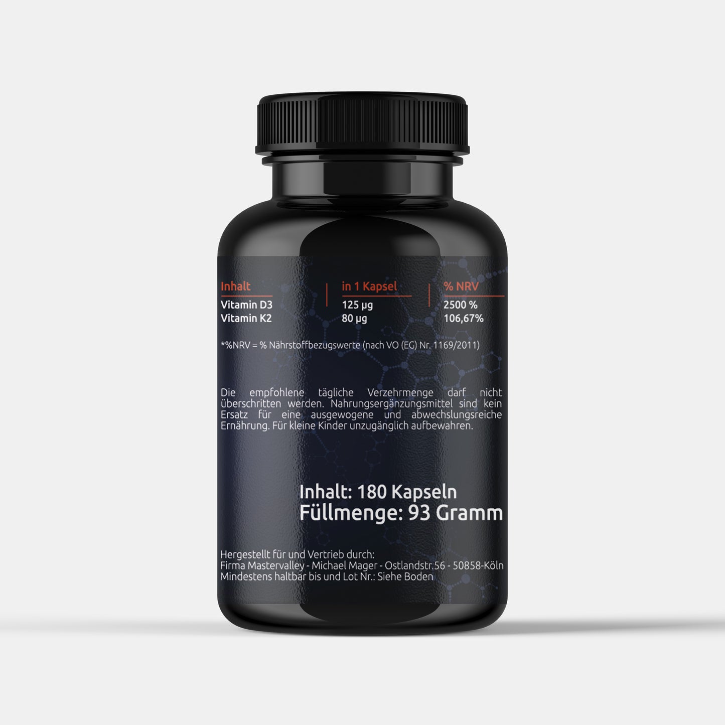 Mastervalley™ VITAMIN D3 K2