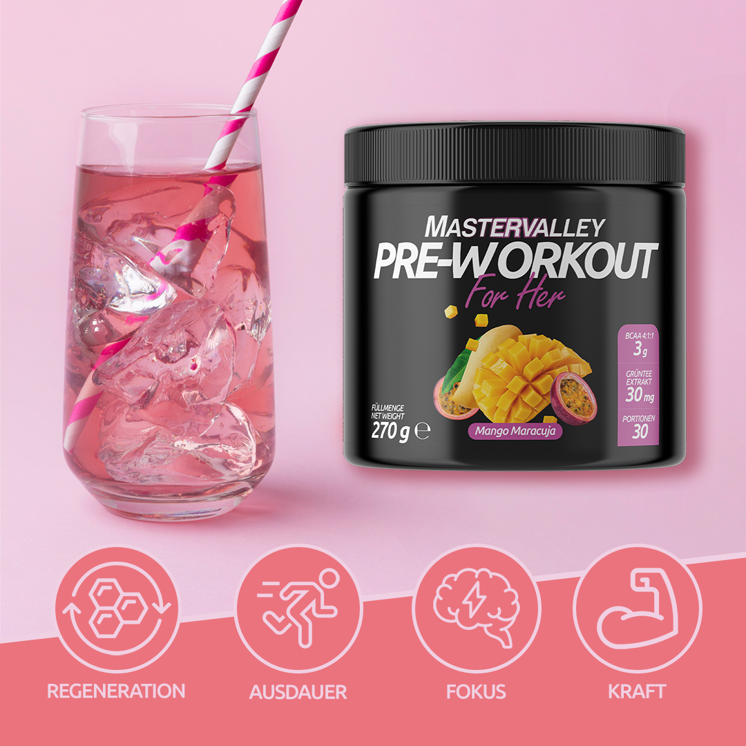 Mastervalley™ PRE WORKOUT FOR HER