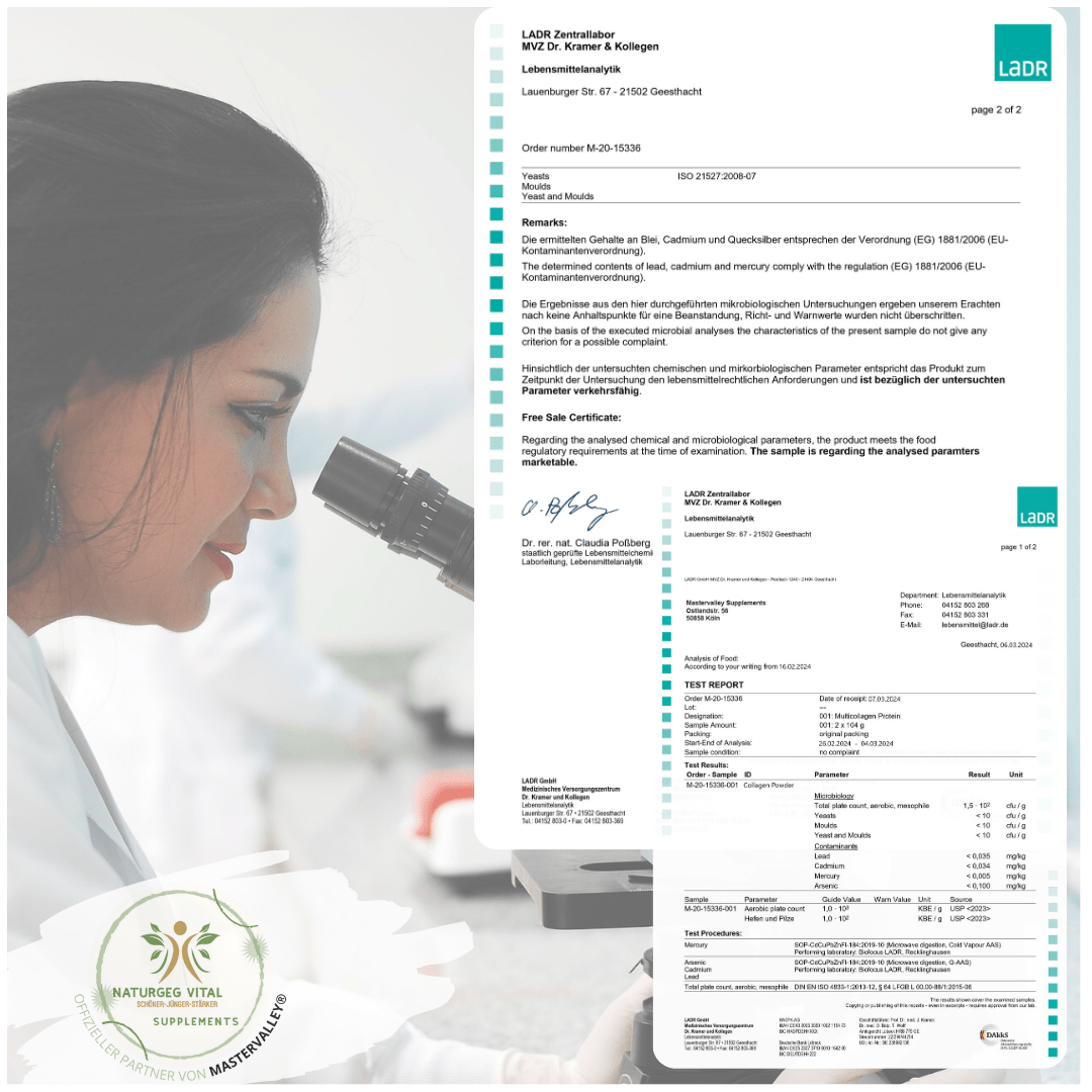 Multi Kollagen Pulver Typ I - V - NaturGEG Vital GmbH